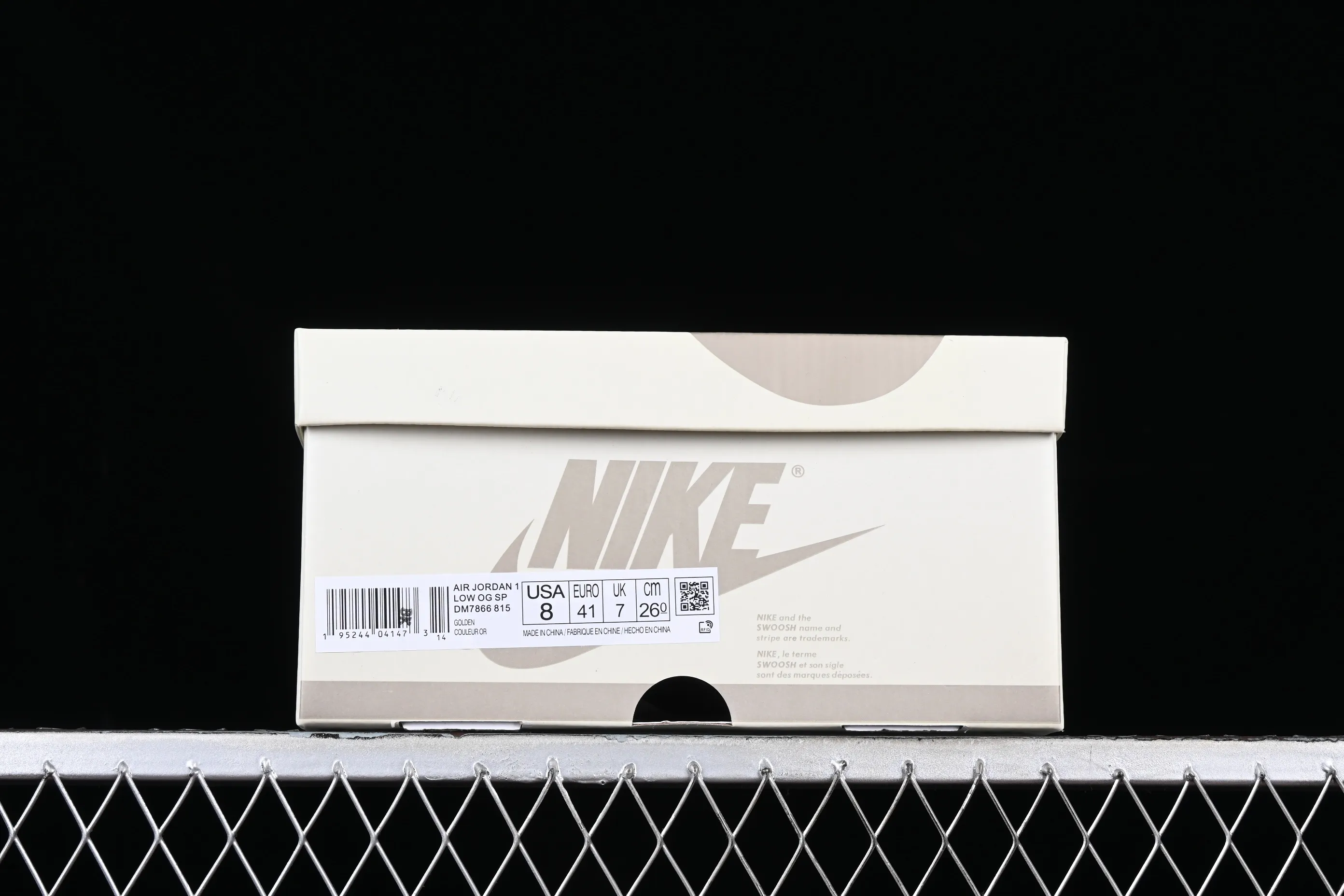 All categories Air Jordan Jordan series basketball shoes Air Jordan 1 Low Travis Scott x Air Jordan 1 Low OG AJ1 Joe 1 joint overhead hook DM7866-815